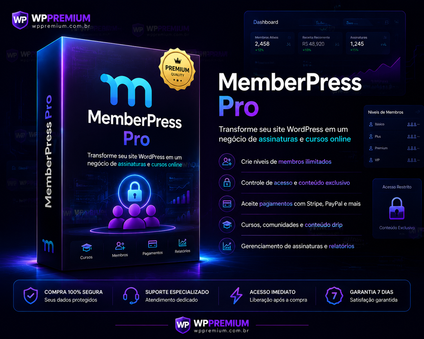 MemberPress - Membership Plugin Premium
