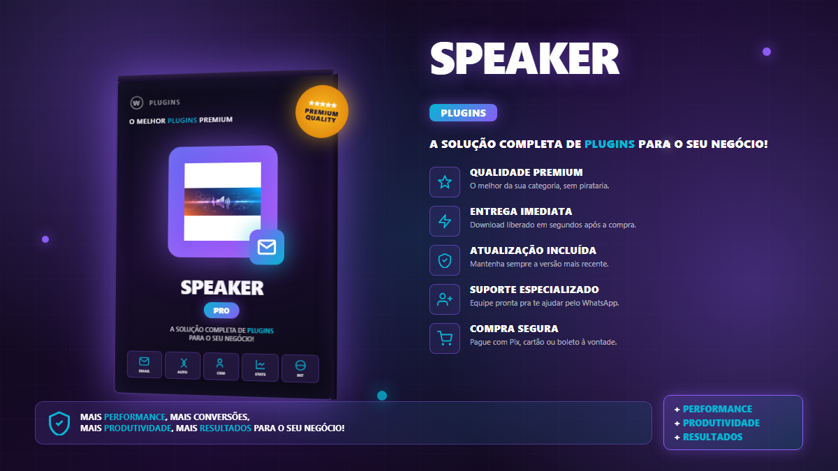 Speaker – Plugin de conversão de página em fala para WordPress - WP Premium