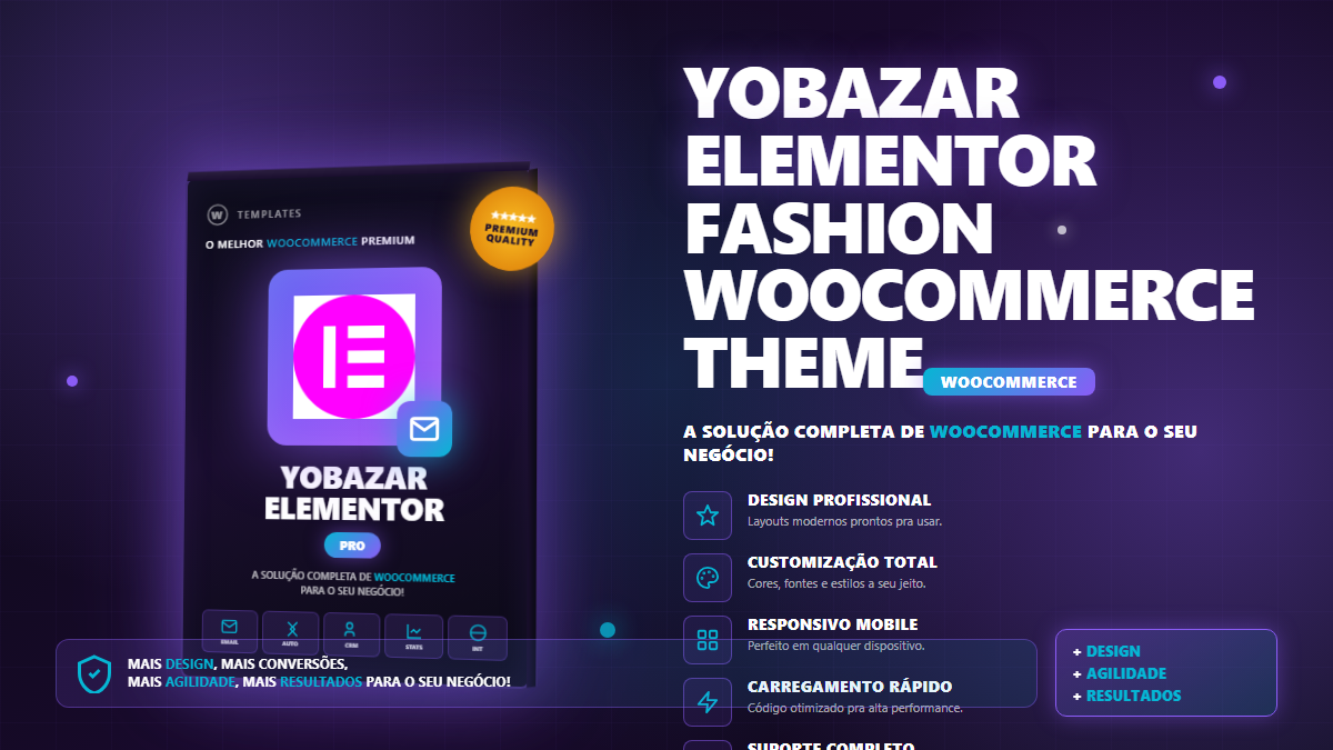 Yobazar Elementor Fashion WooCommerce Theme - WP Premium