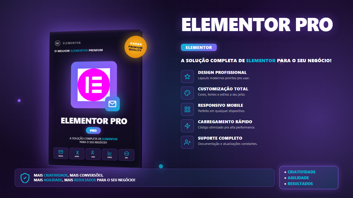 Elementor Pro Vitalicio + elementor template kits + Elementor Kit Library - WP Premium