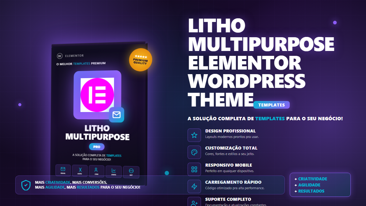 Litho Multipurpose Elementor WordPress Theme - WP Premium