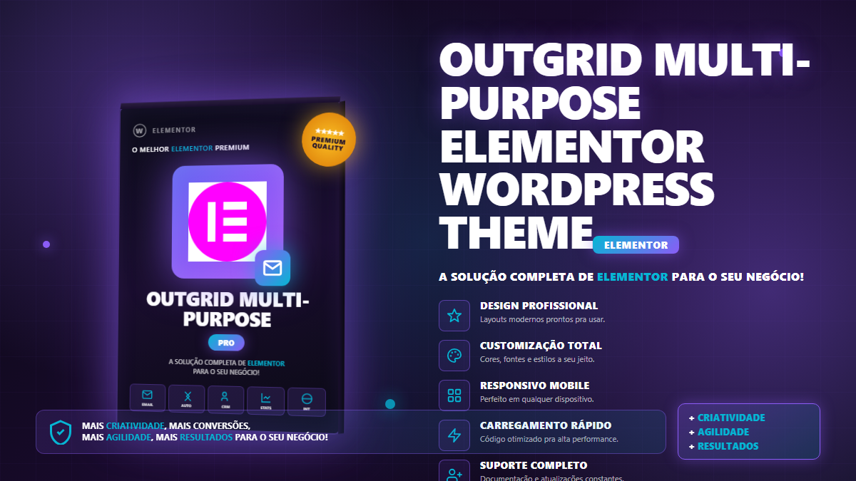 Outgrid Multi-Purpose Elementor WordPress Theme - WP Premium
