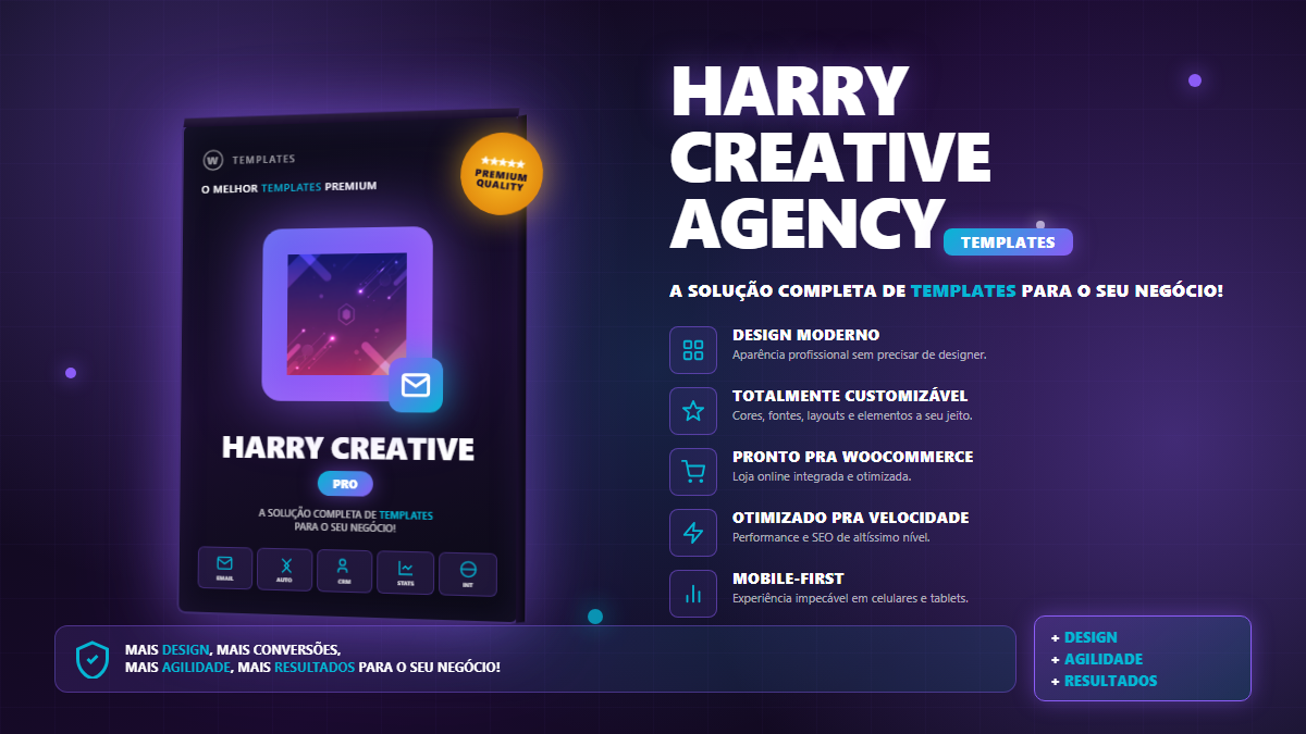 Harry Creative Agency & Portfolio WordPress Theme + RTL - WP Premium