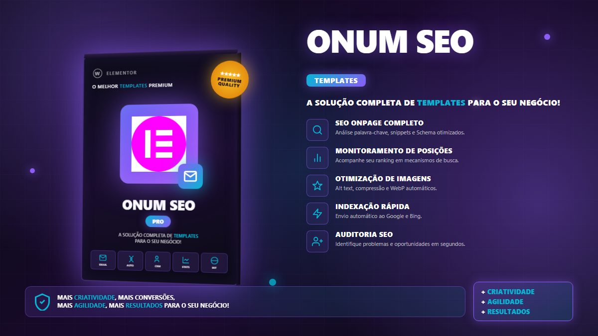 Onum SEO & Marketing Elementor WordPress Theme - WP Premium