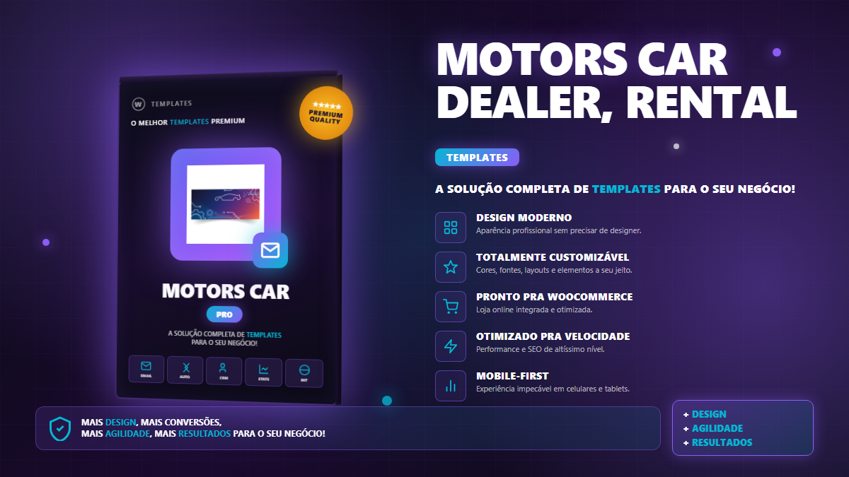 Motors Car Dealer, Rental & Listing WordPress theme - WP Premium