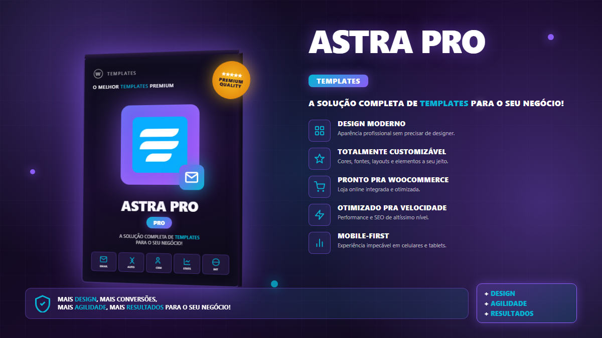 Astra Pro – Tema WordPress Premium (10M+ sites) - WP Premium