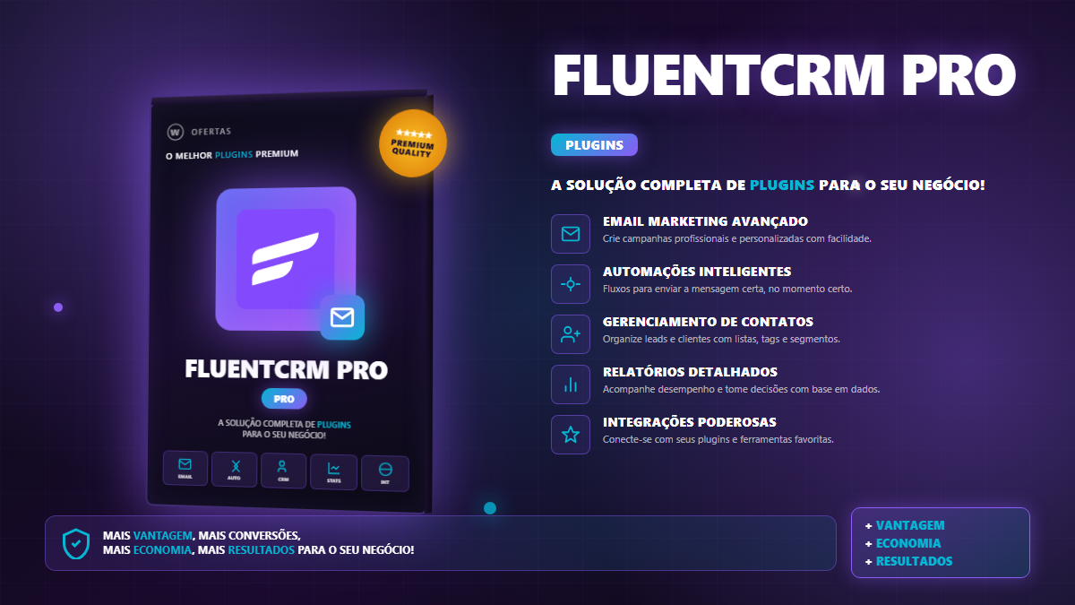 FluentCRM Pro – Marketing Automation For WordPress