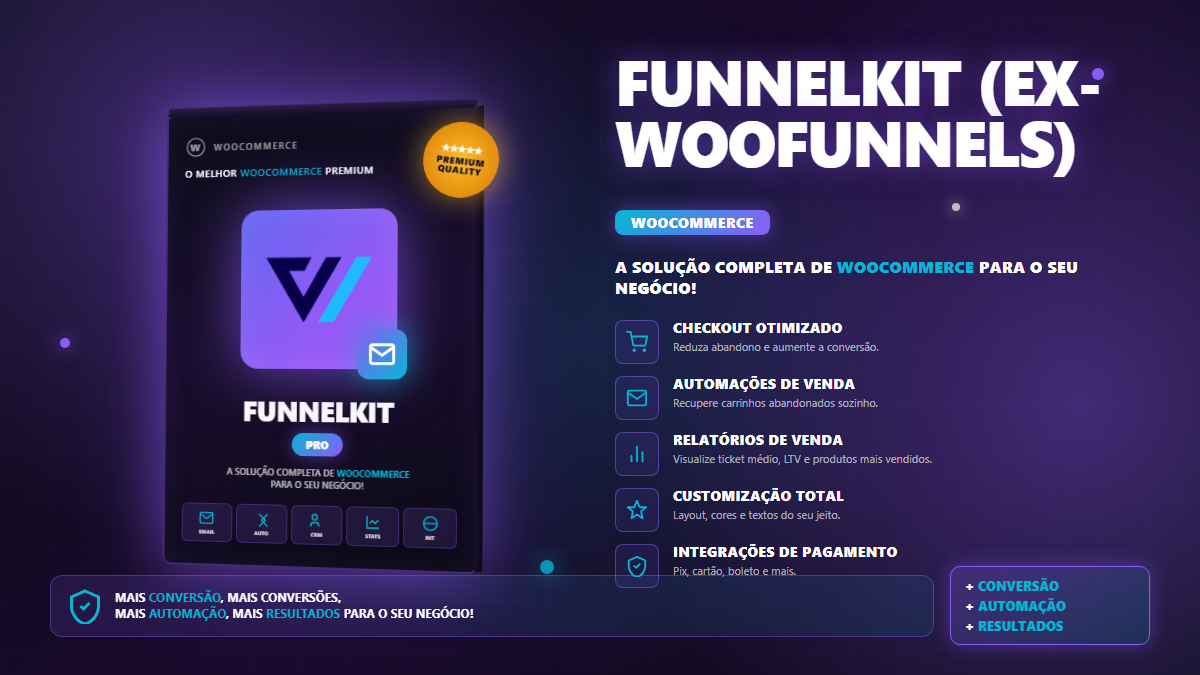 FunnelKit (ex-WooFunnels) – Funnel & Automation - WP Premium