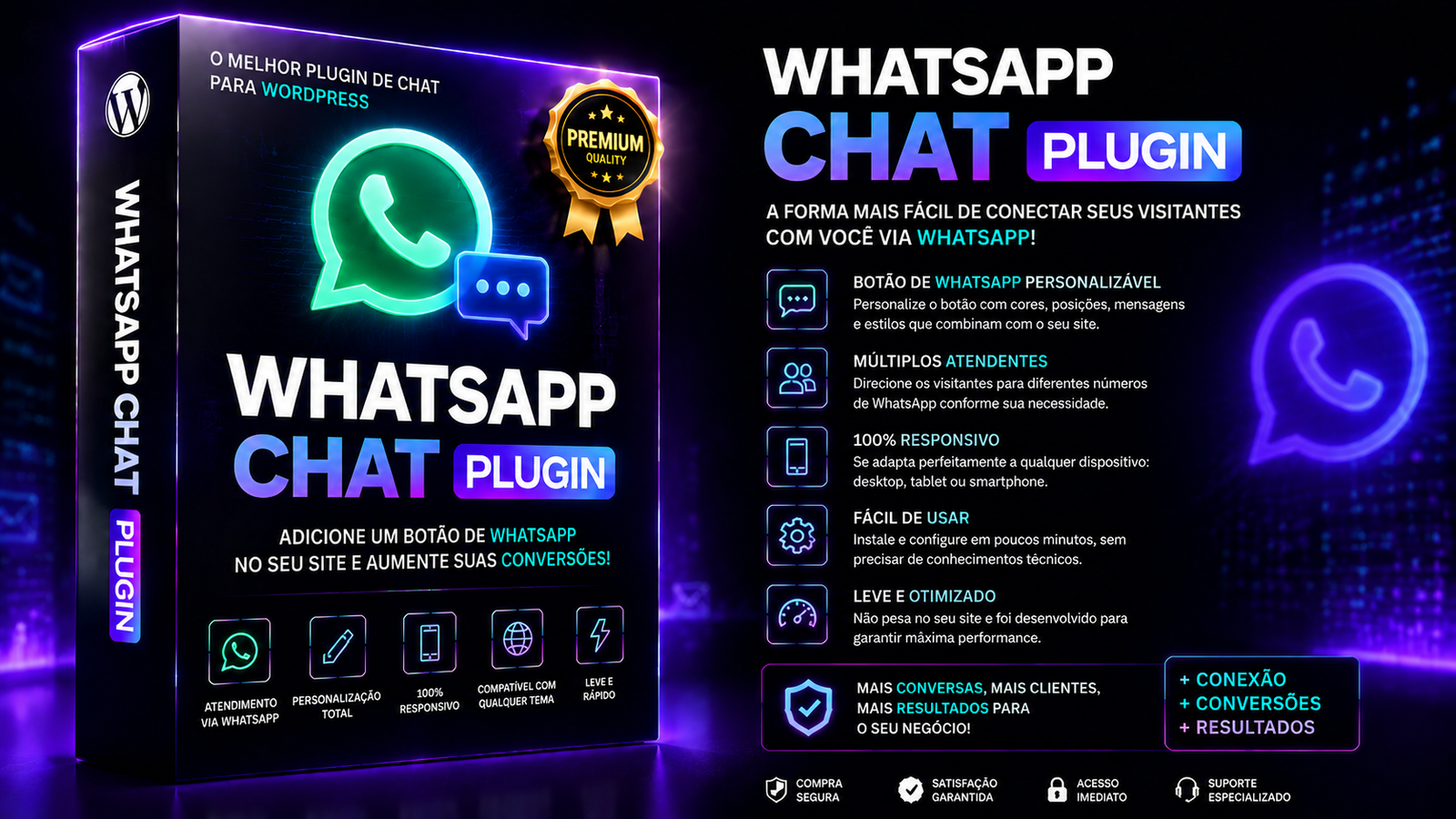 Whatsapp for wordpress Pro